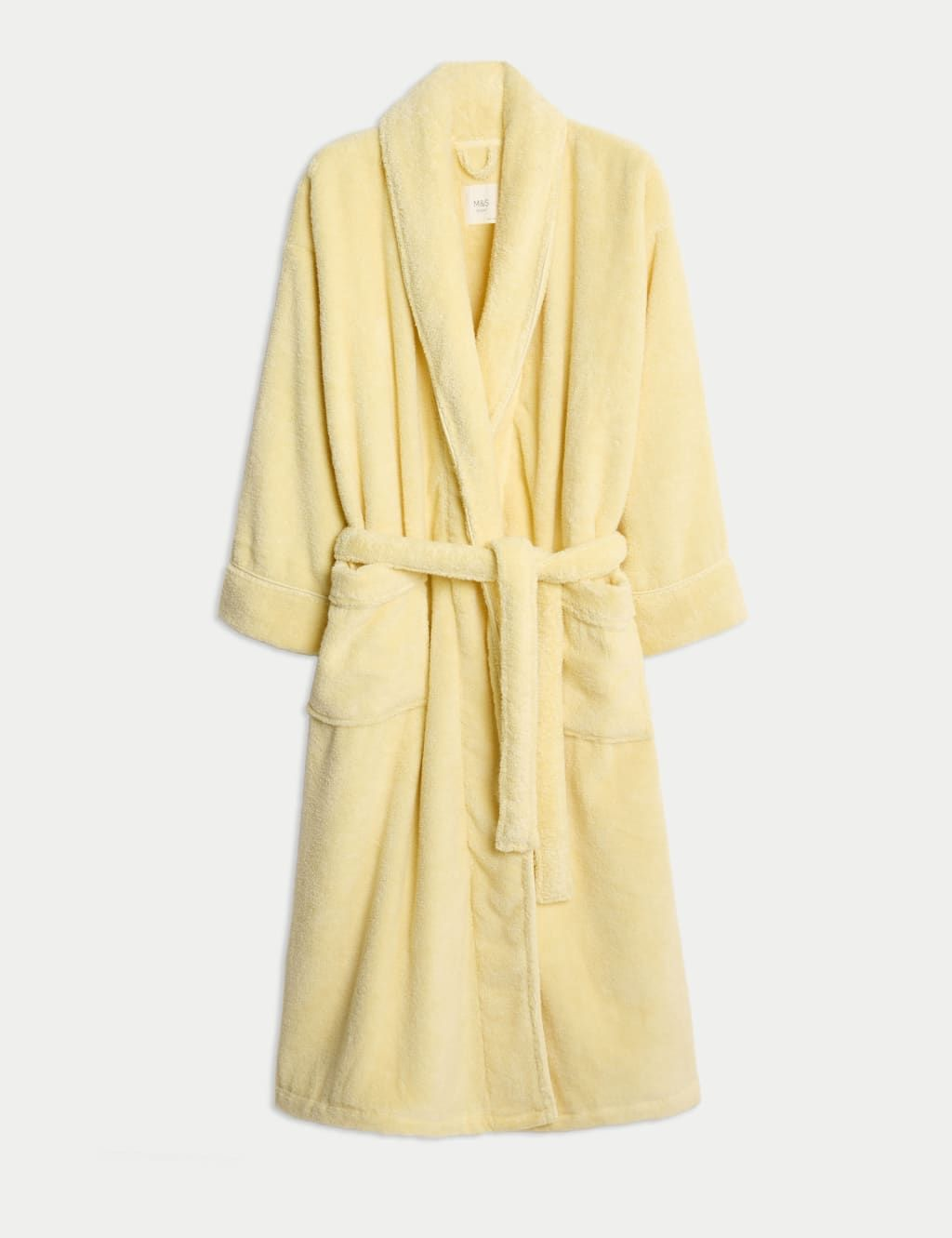 Premium Plush Shawl Collar Bathrobe – Ultra-Soft Cozy Comfort